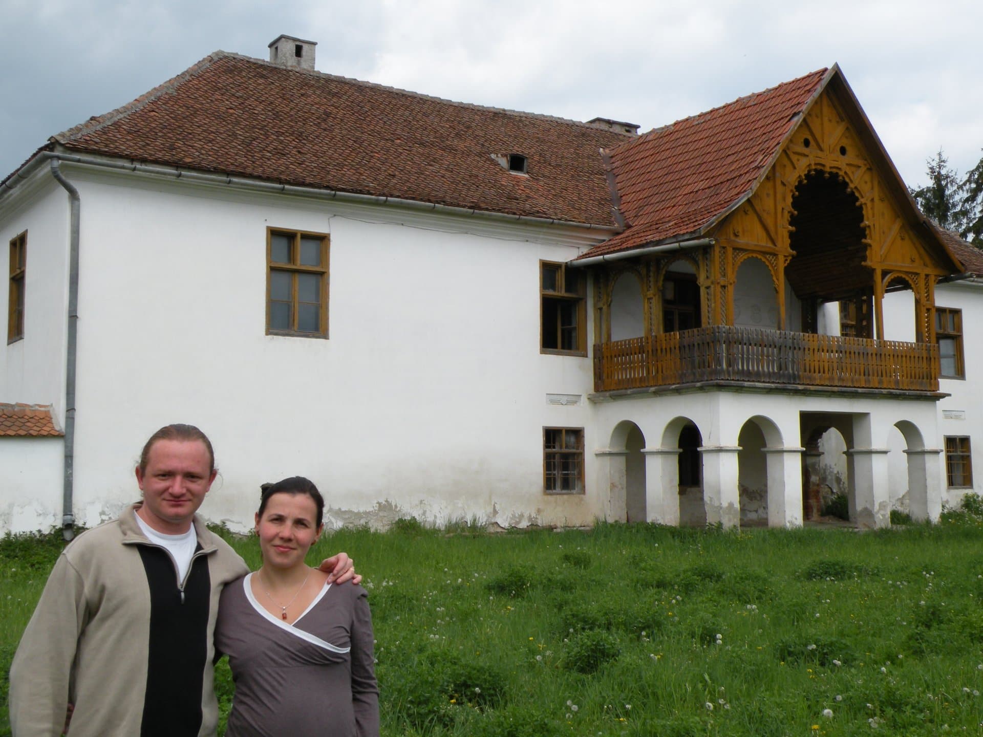 Castelul în timpul renovării