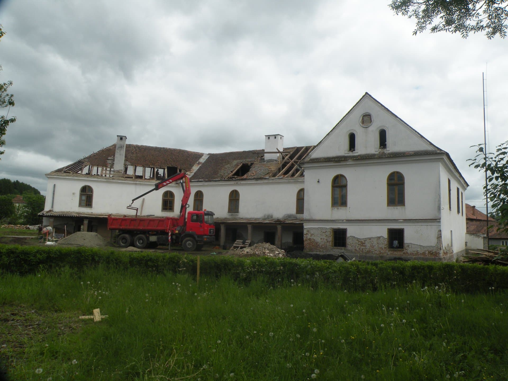 Lucrări de restaurare la Castelul Daniel