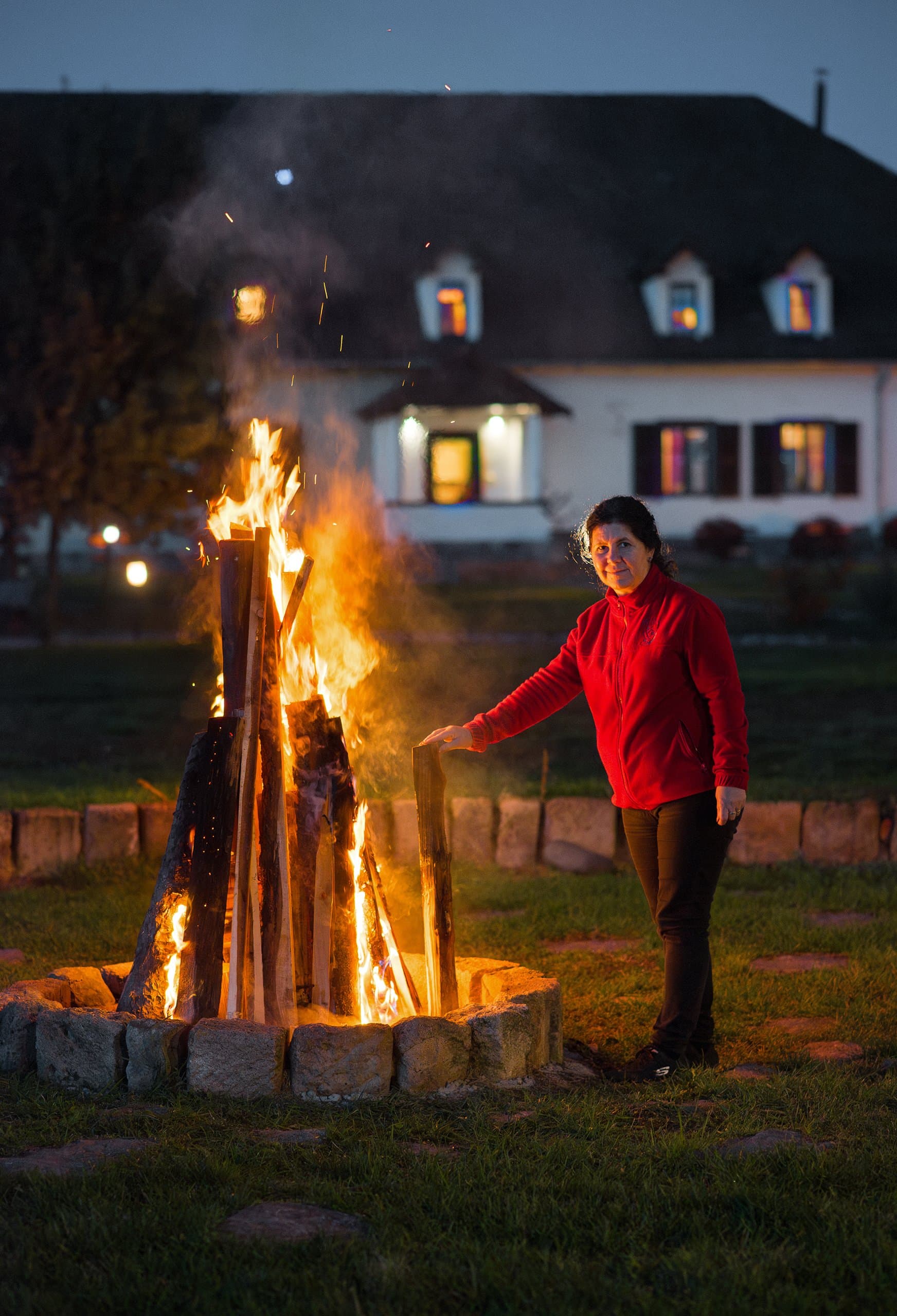 Bonfire evening